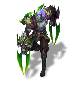 Emerald Blood Moon Zed chroma