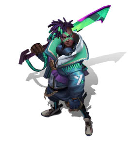 Turquoise True Damage Ekko chroma