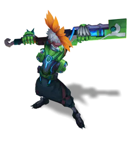 Emerald Pulsefire Ekko chroma
