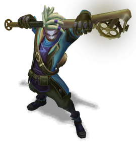 Turquoise Arcane Firelight Ekko chroma