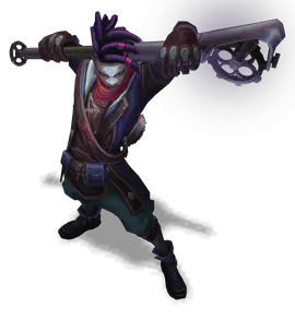 Obsidian Arcane Firelight Ekko chroma