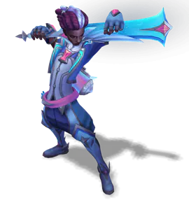 Sapphire Star Guardian Ekko chroma