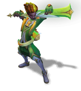 Emerald Star Guardian Ekko chroma
