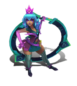 Turquoise Battle Boss Qiyana chroma