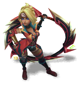 Ruby Shockblade Qiyana chroma