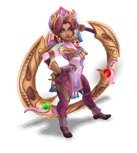 Rose Quartz Lunar Empress Qiyana chroma