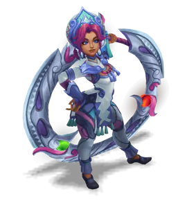 Pearl Lunar Empress Qiyana chroma