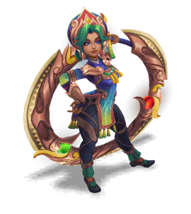 Resplendent Lunar Empress Qiyana chroma