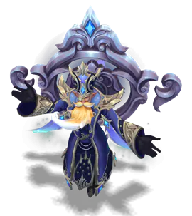 Sapphire Winterblessed Zilean chroma