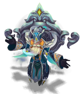 Turquoise Winterblessed Zilean chroma