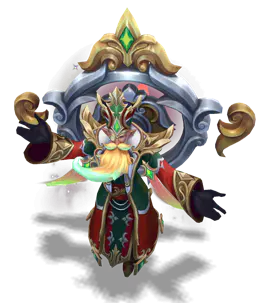 Wreathguard Winterblessed Zilean chroma