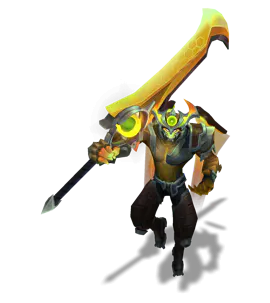 Citrine Odyssey Aatrox chroma