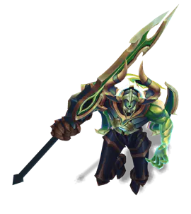 Emerald Lunar Eclipse Aatrox chroma