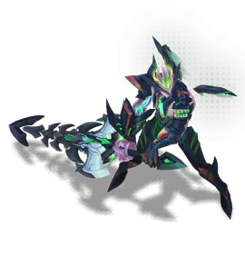 Emerald Primordian Aatrox chroma