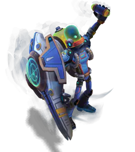 Sapphire Astronaut Singed chroma