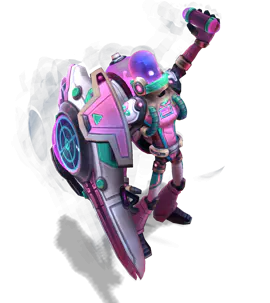 Rose Quartz Astronaut Singed chroma