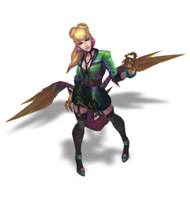 Emerald K/DA ALL OUT Evelynn chroma