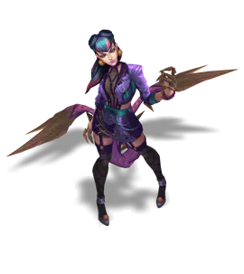 Tanzanite K/DA ALL OUT Evelynn chroma