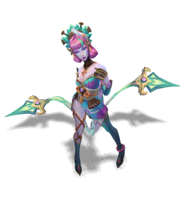 Turquoise Spirit Blossom Evelynn chroma