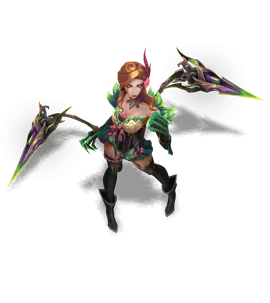 Emerald High Noon Evelynn chroma