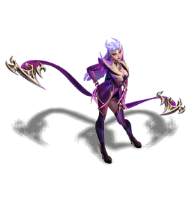 Tanzanite KDA FIRESTARTER Evelynn 크로마