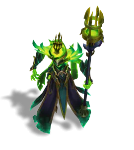Emerald Infernal Karthus chroma