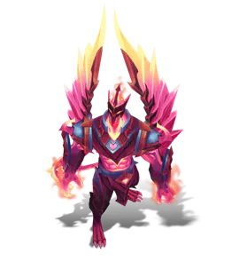 Rose Quartz Infernal Galio chroma