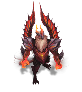 Ruby Dragon Guardian Galio chroma