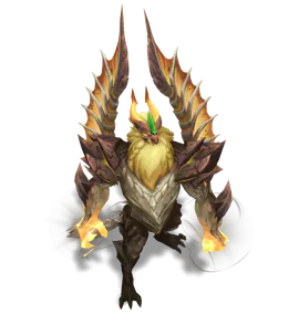 Citrine Dragon Guardian Galio chroma