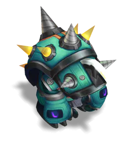 Turquoise Astronaut Rammus chroma
