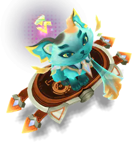 Turquoise Cyber Cat Yuumi chroma