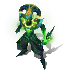 Emerald Dark Star Shaco chroma