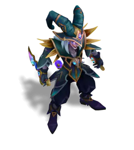 Aquamarine Arcanist Shaco chroma