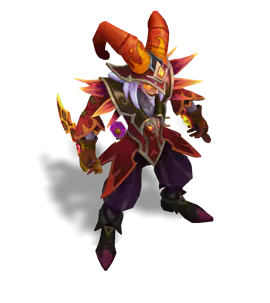Ruby Arcanist Shaco chroma