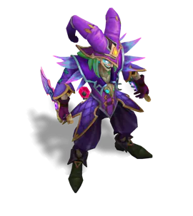 Tanzanite Arcanist Shaco chroma