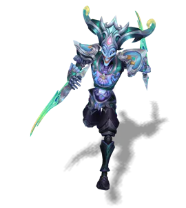 Turquoise Winterblessed Shaco chroma