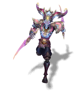 Rose Quartz Winterblessed Shaco chroma