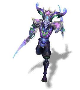 Amethyst Winterblessed Shaco chroma