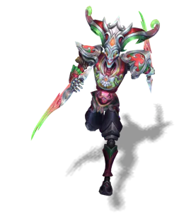 Wreathguard Winterblessed Shaco chroma