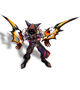 Ruby Soul Fighter Shaco chroma