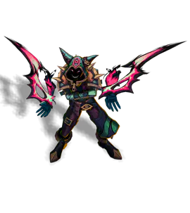 Obsidian Soul Fighter Shaco chroma