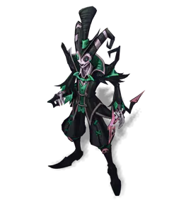 Emerald Fright Night Shaco chroma