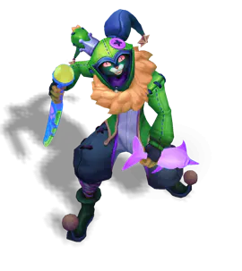 Emerald Cat-in-the-Box Shaco chroma