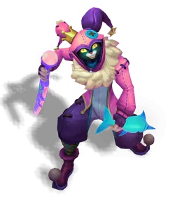 Rose Quartz Cat-in-the-Box Shaco chroma