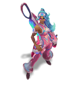 Rose Quartz Space Groove Samira chroma
