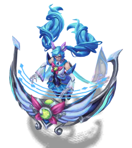 Aquamarine Star Guardian Sona chroma