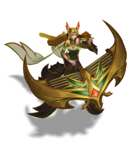 Gold Victorious Sona chroma