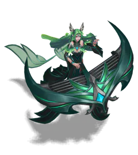 Emerald Victorious Sona chroma