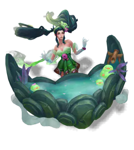 Emerald Spirit Blossom Springs Sona chroma