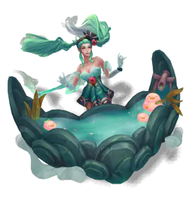 Turquoise Spirit Blossom Springs Sona chroma